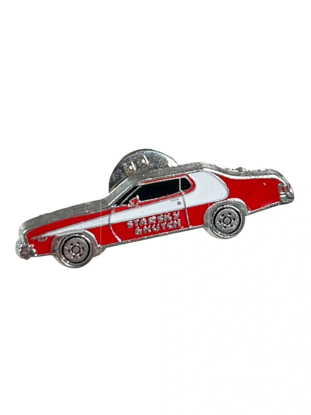 Warner Bros. Ent. 2003 Starsky & Hutch Enamel Lapel Pin Gran Torino Brand New